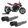 Motorcycle Front Footrests Aluminium Alloy Anti Slip Replacement for MV
