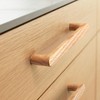Evionlin Walnut Round 5 in 6 pcs Wooden Drawer Pulls
