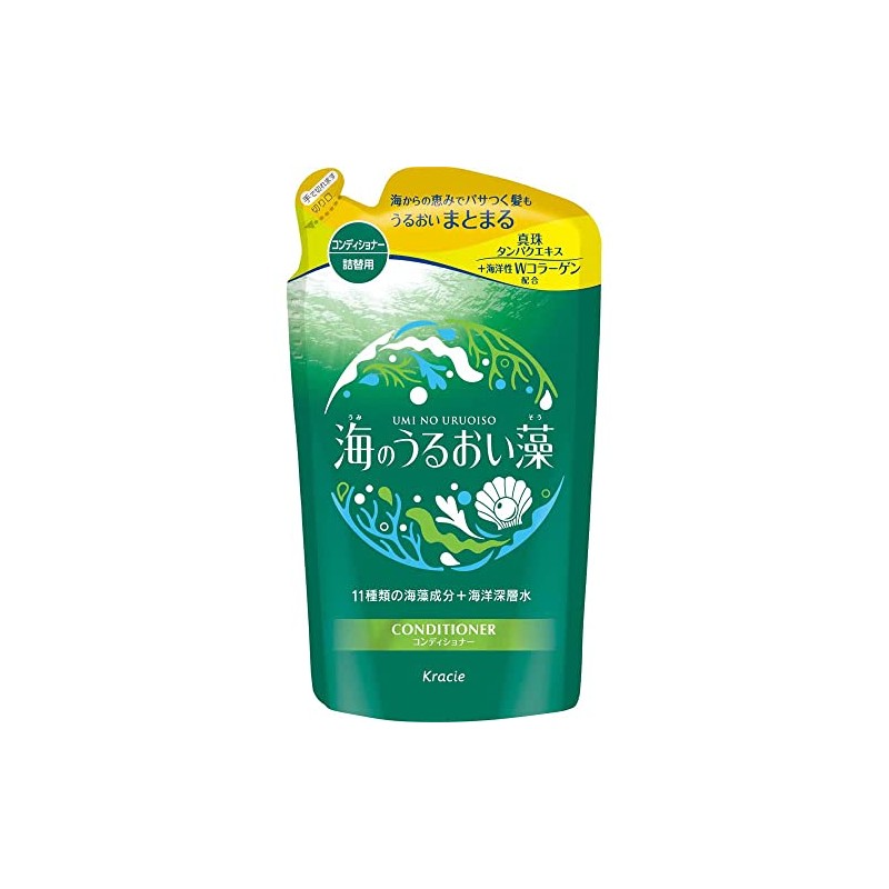 Kracie Umino Uruoisou Moisturizing Care Shampoo Refill 400g