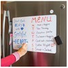 Betorcy Small Magnetic Dry Erase Board Sheet for Fridge, 8"x12"