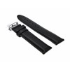 Ewatchparts 20mm Smooth Leather Watch Band Strap Deployment Clasp Bracelet