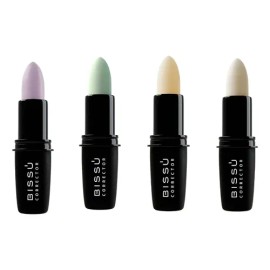 Corrector Maquillaje Bissu Quita Imperfecciones 4 Piezas