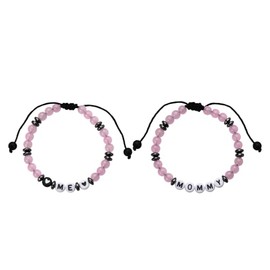 Mothers Day Bracelets for Mom from Daughter Mommy and Me Matching Bracelets Wedding Gifts for Mother Birthday Gifts Ideas Beaded Mama Bracelets for Women Appreciation Gifts for Moms Keepsake Presents