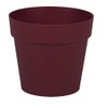 EDA Flower Pot, Burgundy, Ø 15 cm