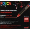 POSCA PC-1M Paint Art Marker Pens - Pack of 8