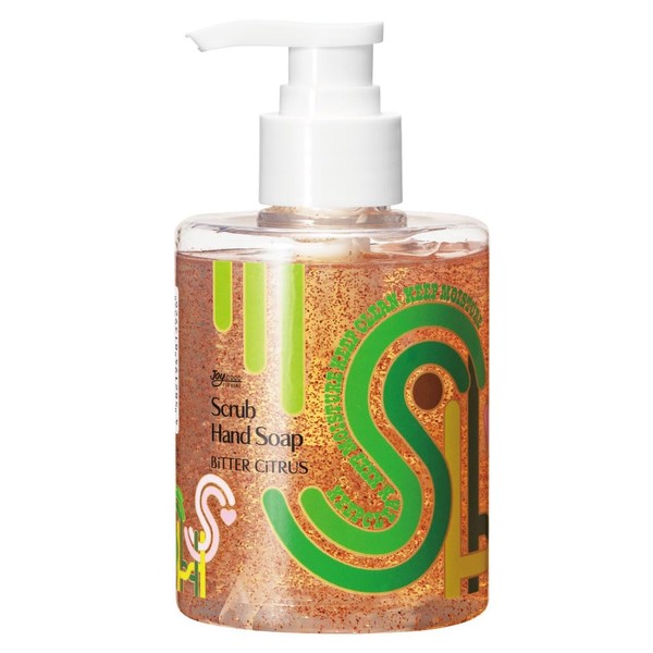 Joyco Scrub Hand Soap, Bitter Citrus, 10.1 fl oz (300