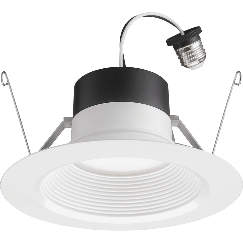 Juno E Series 5"/6" LED Ceiling Light, Baffle Trim Recessed