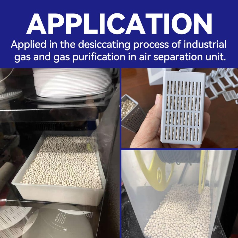 HFS(R) Molecular Sieve Zeolite 8X12 Mesh Desiccant Beads Reusable (5LBS,