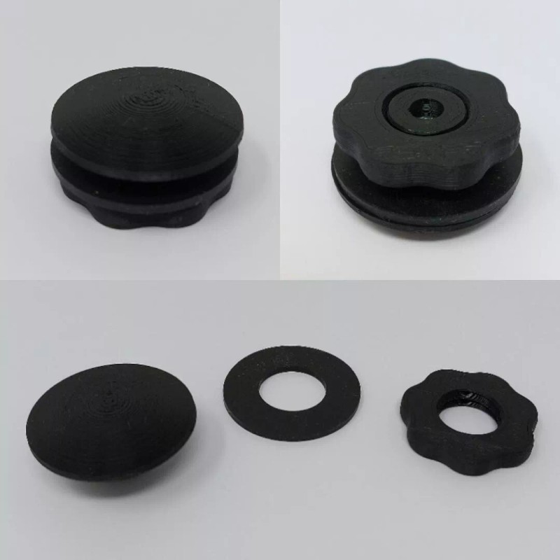 Gregparts LLC 1996-2000 Honda Civic Hatchback Rear Wiper Delete Plug