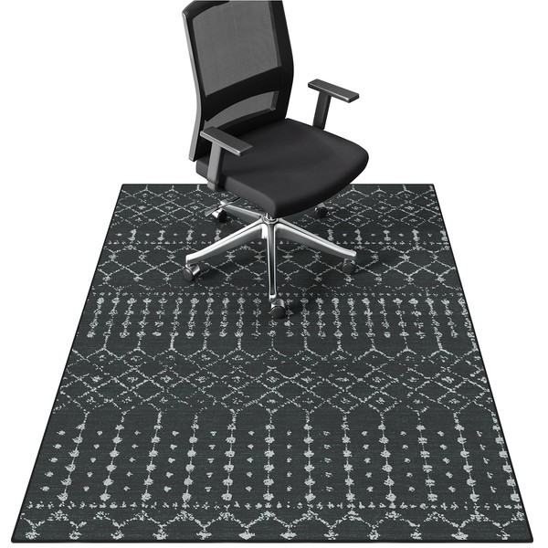 FUNMAT Office Chair Mat for Hardwood & Tile Floors, 55"