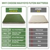 MAXYOYO Japanese Floor Futon Mattress, Extra Thick Mattress Topper Twin