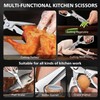 BALUCA Heavy Duty Kitchen Scissors All Purpose - Professional Stainless