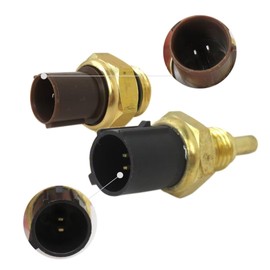 Gxcdizx 2PCS Cooling Fan Switch and Coolant Temperature Sensor Set for Honda Acura Sol CR-V Civic Odyssey Accord Insight CL TL MDX RSX 37760-P00-003 37870-PJ7-003