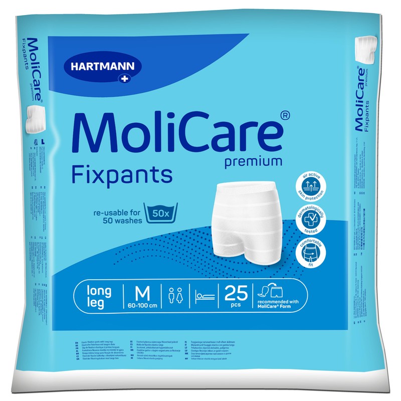 MoliCare Premium Fixpants Incontinence Fixing Pants Medium Pack of 25