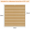 Godery Burlap 7 Pocket Chart for Teacher Lessons in a