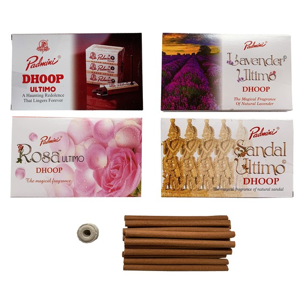 Padmini Incense Classic Dhoop - Sandalwood - Lavender - Rose