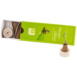 Berk HS-981 Räucherkegel - Champa-Blüten - Green Line, 16 g