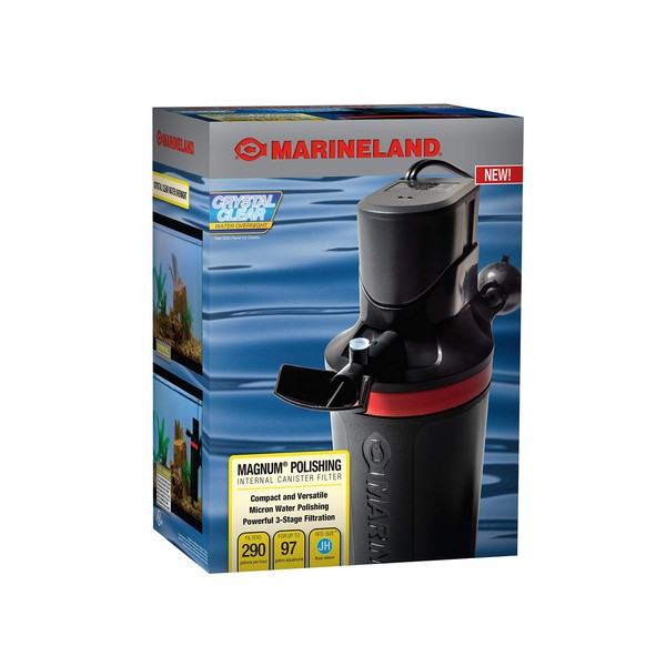 MarineLand Magnum Polishing Internal Canister Filter, For aquariums Up To