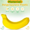 Banana Holder Case | Reusable Plastic Banana Container for Lunchbox,