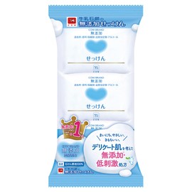 Cow Brand Additive-Free Soap, 3.5 oz (100 g) x 3 Packs