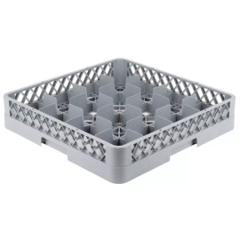 Noble 2 PACK Commercial Dishwasher Machine 16 Cup Glass Tray Rack Automatic Plastic