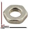 SC-Normteile Pack of 10 hexagon nuts (low shape, with chamfer),