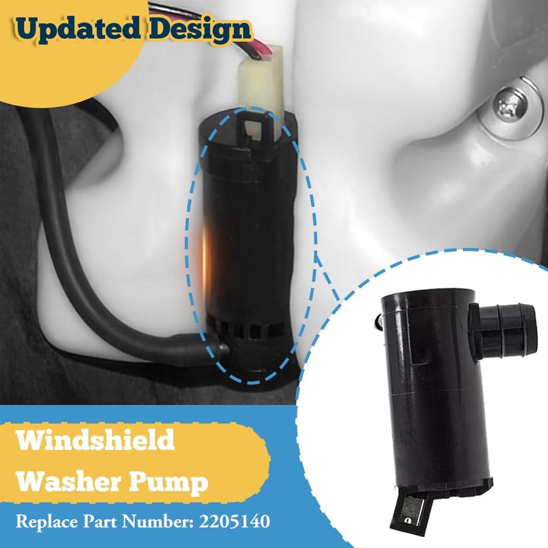 Windshield Washer Pump for Polaris Crew XP 1000 EPS/Ranger XP