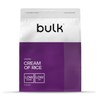 Bulk Bulk Cream of Rice, Carbohydrate Powder, Vanilla, 1 kg,