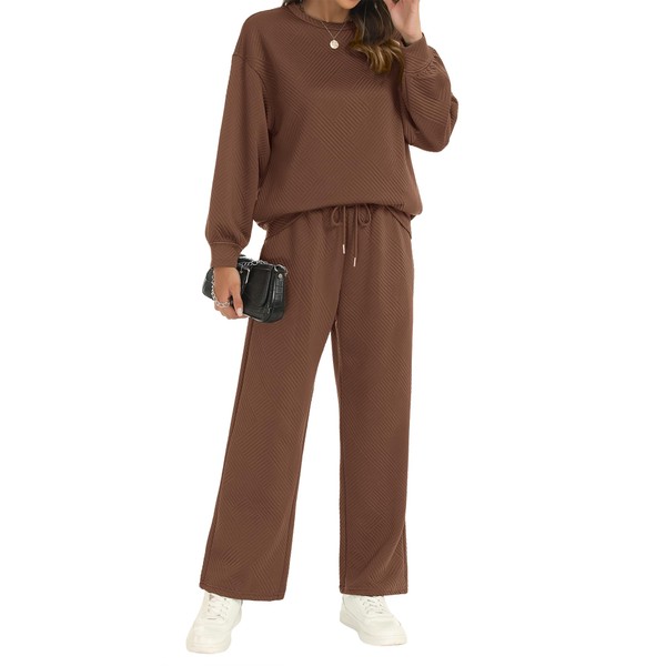 ETOSELL Womens 2 Piece Outfits Fall Sets Sweatsuits Casual Long
