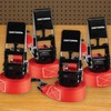 CRAFTSMAN CMXAZBS9004 Black/Red 1" x 10' Ratchet Tie Down Straps