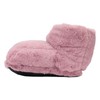Electric Heated Foot Warmer Pink 5V USB Rechargeable Thickened Foot