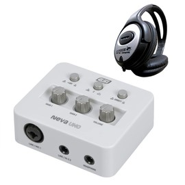 ESI NEVA Uno 2-Channel USB Audio Interface + Keepdrum Headphones
