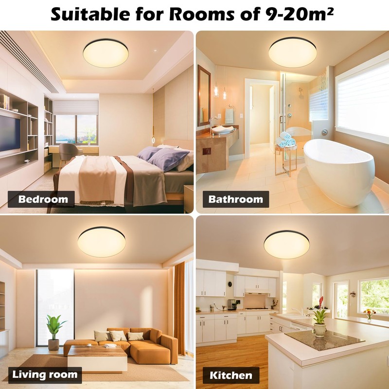 Ceiling Light LED Ceiling Light Flat Lamp Ceiling Diameter 28