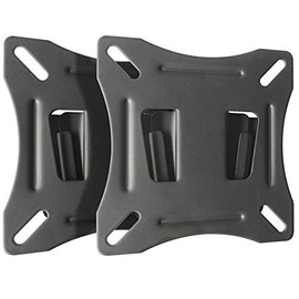 2 Piece (Pair) of Box Speaker Mounts Brackets Flat for Speakers Boxes Model: L64x2