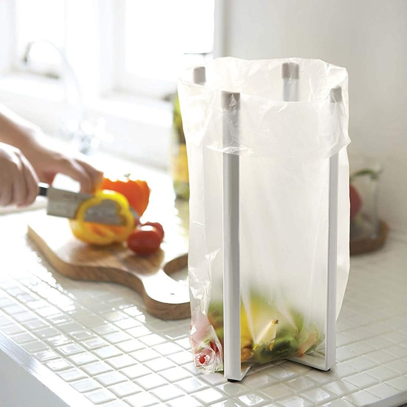 Multifunctional Kitchen Stand Holder for Plastic Bags Bottles Cups, Drying