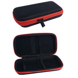 Wolfteeth Smell Proof Bag - Vape Case, Stash Box Container Pouch, Vape Pen Battery Holder for Men Friend, Red