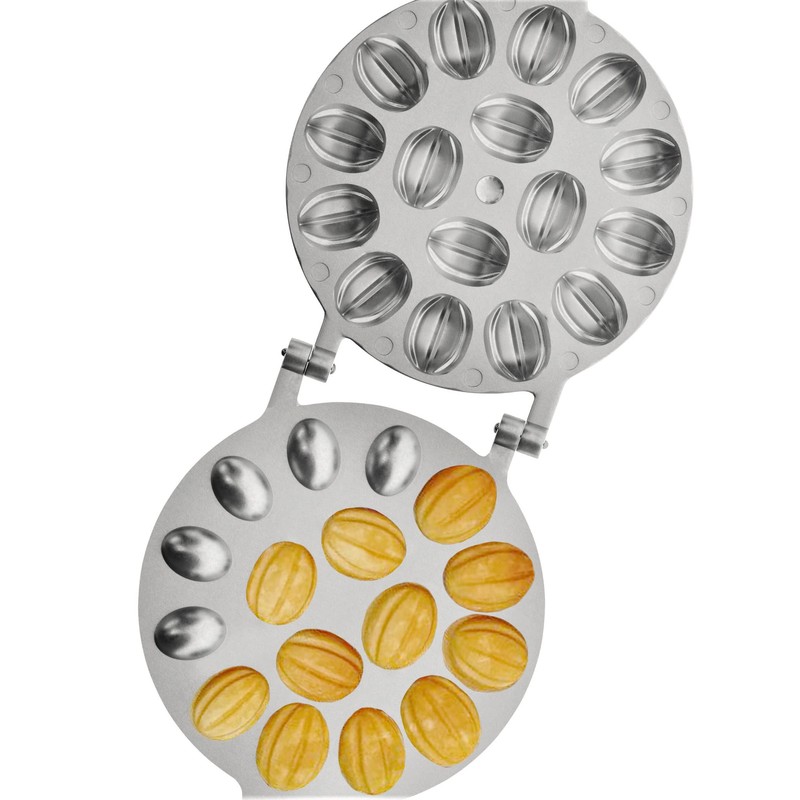 PetriStor Walnut Cookie Mold Maker 16 nut Oreshki Mold Maker