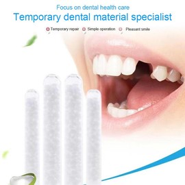 ResinTemporary Tooth Repair Kit Teeth And Gaps FalseTeeth Solid Glue Denture Adhesive Teeth Whitening Tooth Beauty 5g/20g - Color: 10g
