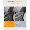 Hoolcar Armrest Pad Cover Center Console Lid Cover Compatible with