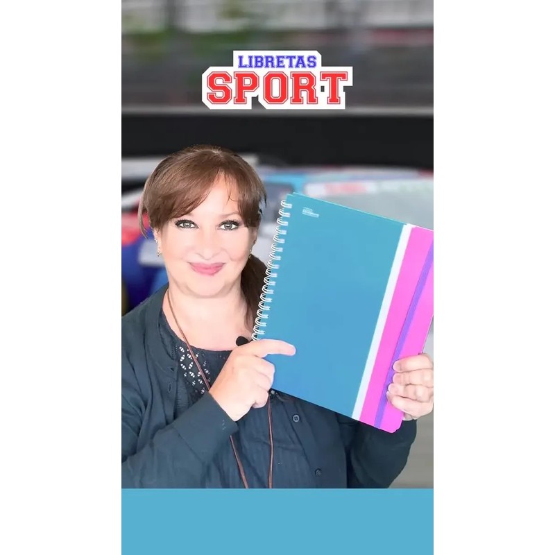 Cuaderno Printaform Sport Profesional 100h Pasta Dura 3 Pzas