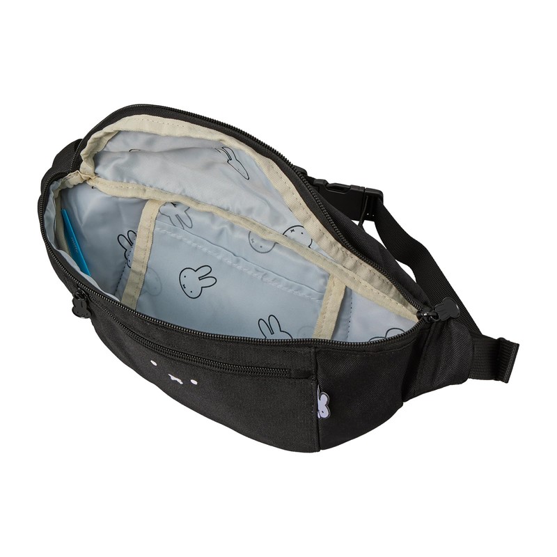 Waist Bag Miffy 6049 B98 Face Black
