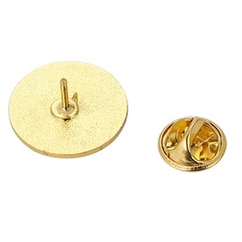 Don Flyee Pyen Emoticon Funny Pin Badge Pin Butterfly Clutch Accessory Alloy C0074, Metal