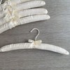 Fazanwey Padded Hangers for Clothes Satin Hangers Clothes Hangers Padded