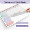Taja Weekly To Do List Notepad with 52 Undated Sheets（8.5"×11"）-