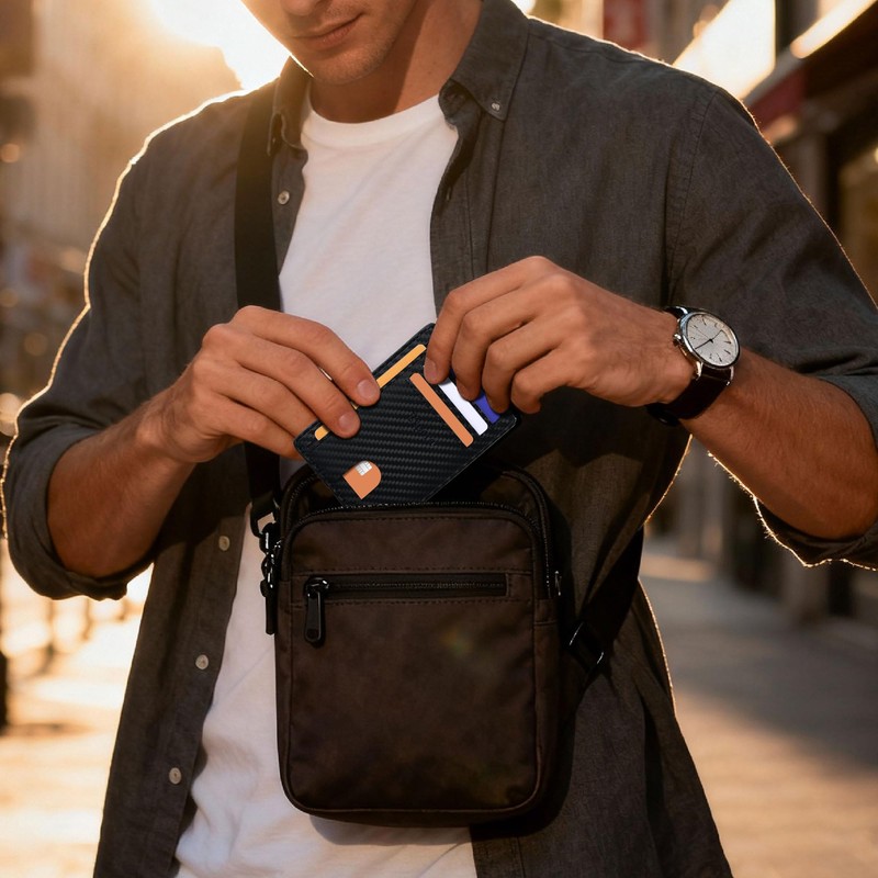Espera Slim Minimalist Front Pocket Wallet for Men, RFID Blocking