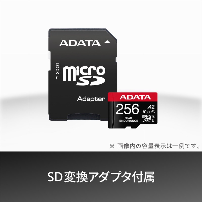 【Adata】 microSD 512GB Security Camera Dashcam GoPro UHS-I Class 10