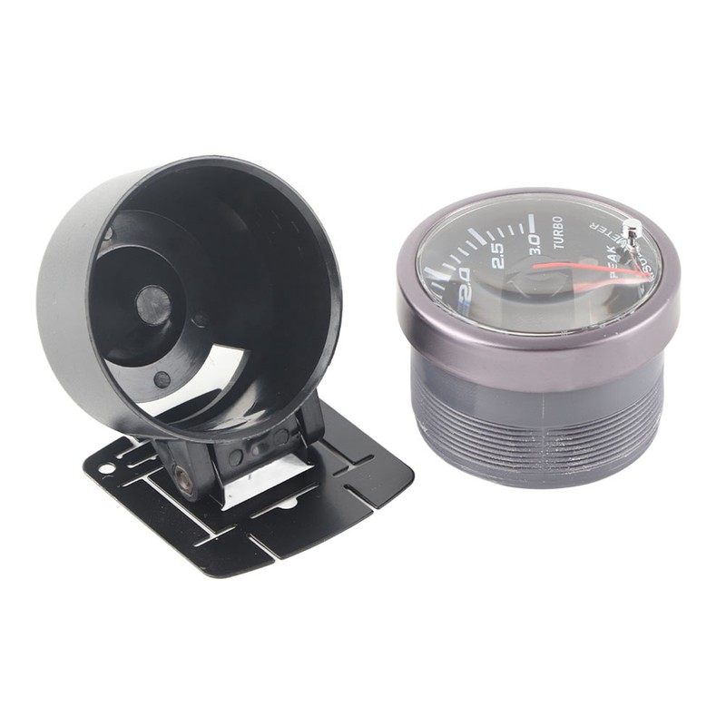 2.5inch 60mm 3.0 Bar LED Car Modification Turbo Boost Gauge