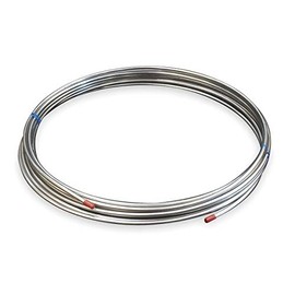 3/8" OD x 50 ft. Welded 304 Stainless Steel Coil Tubing