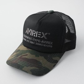 Avirex 2-Size Available Standard Military Mesh Cap, XL/LL, Large Size, Hat, Cap, Men's, Big Size, Summer, XL