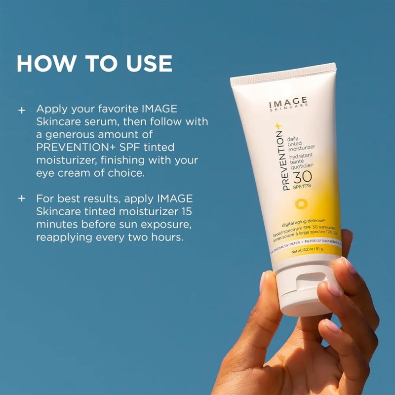 Image Skincare, Prevention+ Crema Hidratante Teñida Diaria S